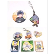(CLEARANCE) (Set) Animate Cafe x A3 • Ikaruga Misumi Collectibles Badge Hotel Style Anime Japan 🇯🇵