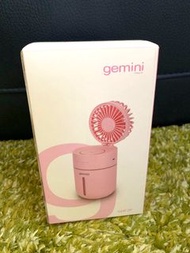 Gemini 無線手提充電式加濕冷霧風扇 USB/Rechargeable Humidifier Fan
