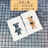 (100PCS) 7X10CM COOKIES PLASTIC 7X10 CAKE PLASTIC/S CUTE 7X10 CAKE PACKAGING/S