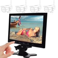 10.1 Inch Ultra Thin 16:9 HD 1024 * 600 Color TFT LCD Display Headrest Monitor Touch Button Monitor 