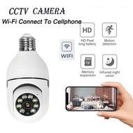 HD 1080P cctv camera wifi connect to cellphone with voice v380 pro cctv camera cctv bulb camera