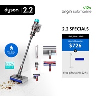 [2.2 Specials] Dyson V12s Origin Submarine Wet & Dry Vacuum with Complimentary gifts worth $274 | HE