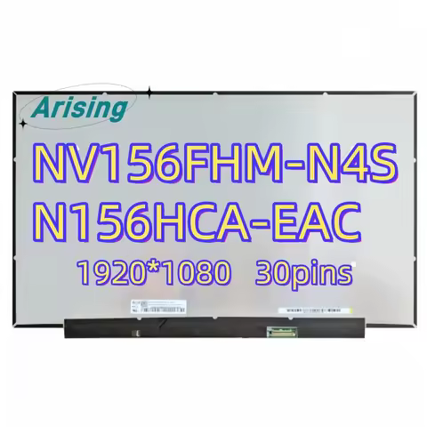 15.6" IPS Laptop LCD Screen NV156FHM-N4S N156HCA-EAC 1920x1080 30pins