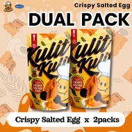[Official KK Cheese] Dua Pek: Halal Kerepek Kulit Kulit Popiah | Telur Masin Salted Egg Crispy