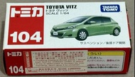 TOMICA NO.104 TOYOTA VITZ