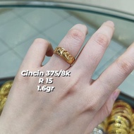 CINCIN EMAS 375/8K CINCIN EMAS MUDA CINCIN EMAS ASLI CINCIN MEWAH CINCIN EMAS MURAH