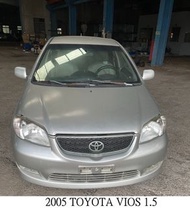 零件車 2005 TOYOTA VIOS 1.5 零件便宜拆賣