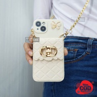Case Dompet Tali Sling DIO Vivo Y28 Y03 Y18 Y100 Y27 Y36 Y02 Y17S Y35 V25 V27 V29 V30