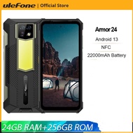 Global Version Ulefone Armor 24 Rugged Smartphones Android 13 6.78 Inch 24GB+256GB Mobile Phone 64MP