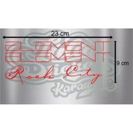 Cutting Sticker Element City/ Bicycle Sticker Element