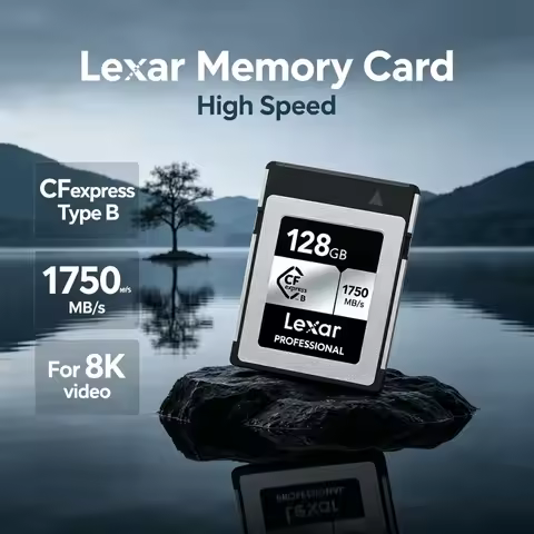 Lexar CFexpress Type B Memory Card 512GB CF express Type B Card Storage Card 128GB 256GB Read 1750MB