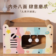 Maison De Chat Villa Hai Lầu Có Giường Trên Dưới Cho Nhiều Con Mèo Giường Ngủ Cho Mèo Giá Đỡ Bằng Gi