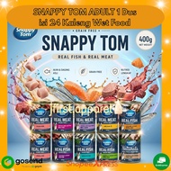 SNAPPY TOM ADULT Cat Food 1 Box contains 24 Cans | Snappy Tom Wet Food