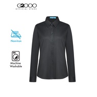 G2000 เสื้อเชิ้ตแบบทางการสำหรับผู้หญิง ทรง Slim Fit รุ่น 4622306399 BLACK