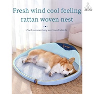 Dog bed summer dog bed Teddy Corgi ice silk mat pet supplies cat bed dog mat