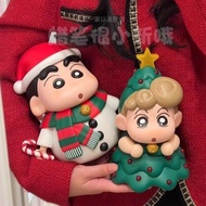 12cm Christmas Crayon Shin-Chan Hand-Made Snowman Shin-Chan Shin-Chan Shin-Chan Shin-Chan