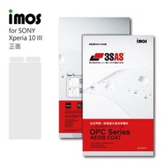 imos - 3SAS Sony Xperia 10 III 螢幕保護貼 (前貼)