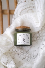 加大加強版 白鼠尾草蠟燭能量蠟燭淨化魔法水晶 白鼠尾草印加聖木