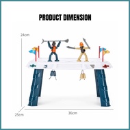 ◺ King Vs Supremacy Conquest Ages 5+ Competition Pull Line Table Game Gift For Kids by WISHLAND