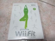 原裝 Wii 遊戲片 WII Wii Fit盒裝