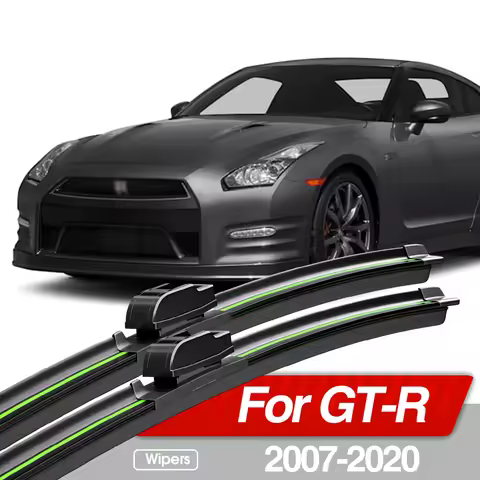 For Nissan GT-R GTR GT R R35 2007-2020 Front Windshield Wiper Blades 2pcs Windscreen Window Accessor