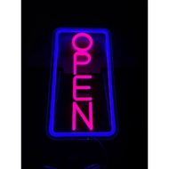 Light Sign Shop Letter Led Open Size 42x23cm