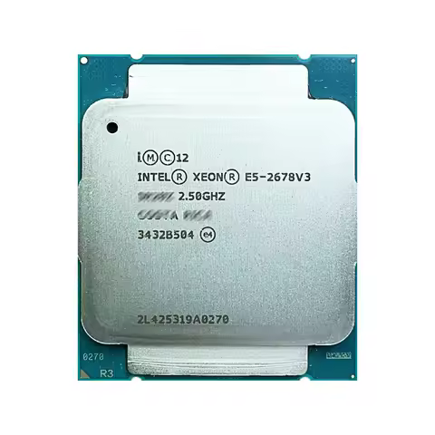 Intel Xeon Used E5 2678 V3 E5-2678V3 2.5 GHz Twelve-Core Twenty-four-Thread CPU 30M 120W LGA 2011-3