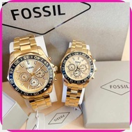 Fossil`Zstainless|sp_steel+iK@sU@fashion+eI@watch+vG@for+Rw@men+E?women couple watch water proof  N