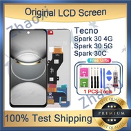 Original Tecno Spark 30 4G 5G Spark 30C LCD Display Touch Screen Replacement