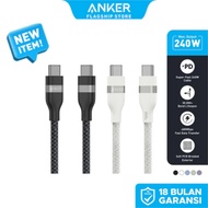 Anker Cable Braided Type C to Type C 240W Data Cable 3ft (0.9m) - A82E2