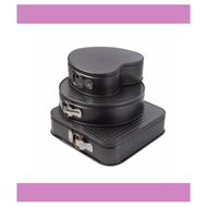 Non-Stick Heart Shape Round Shape Square Shape Cake Mould (3 Pcs)