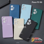 Softcase Poco F5 5g Macaron Square / Case Square Edge Poco F5 5g