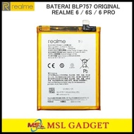 Baterai Realme 6 / Realme 6S / Realme 6 Pro Blp757 Blp-757 Original