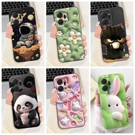 Honor X7a RKY-LX2 / Honor X7 CMA-LX2 Cute Rabbit Panda Cartoon Casing Lens Protective Soft Silicon P
