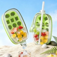 MAELOVE2 Portable 2-in-1 Foldable Ice Maker Water Bottle Ice Ball Bar Cube Cubes Ice Kit Maker Mold 