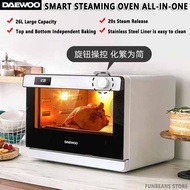 ⚡Ready to ship⚡【DAEWOO】Smart Steaming Oven all-in-one 26L Electric Steam Oven Household table oven a