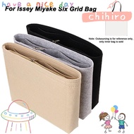 CHIHIRO Handbag Insert Bag Soft Pouch Travel Bag Insert Purse Liner for For Issey Miyake Six Grid Bag