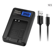 NEX EN-EL12 LCD USB Charger for AW100 AW100s AW110 AW110s AW120 AW130 P300