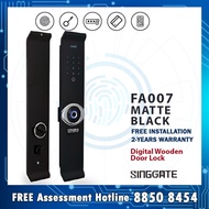 SINGGATE FA007 Singapore Local Digital Door Lock Fingerprint WIFI unlock | Slimmest design