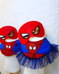蜘蛛俠spiderman spiderwoman 造型頸飾 寵物 圍巾 貓犬