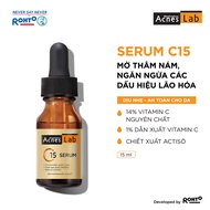 Serum C15 dưỡng sáng mờ thâm ngăn ngừa lõa hóa Acnes Lab C15 Serum 15ml