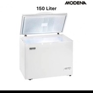 Chest Freezer Modena 0157 Kapasitas 150 Liter