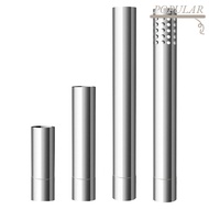 POPULAR Flue Extension Tube, Round Stainless Steel Chimney Pipes,  Diameter 6CM Fireplace Chimney Ra