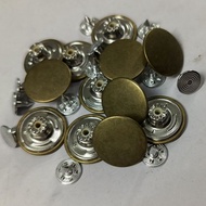 (12 pcs) golden Levis jeans knock buttons