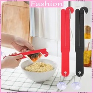 NAV Plastic Bag Opener  Bag Opener Cutter Package Opener with Suction Cup Chain Stainless Steel Blad
