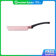 Kitchen Flower Ceramic Cast Iron Square Frying Pan 15X18Cm