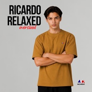 RICARDO Oversize Men's Premium KPO | Men's Oversized Shirt ORANGE 32359