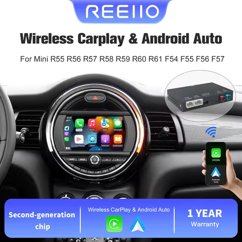 Wireless CarPlay Android Auto for BMW Mini R55 R56 R57 R58 R59 R60 R61 F54 F55 Clubman Countryman Ha