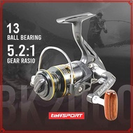 Spinning Fishing Reel 5.2:1 BB 13 - BK2000, TaffSPORT GHOTDA