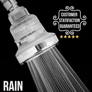 Filtered Shower Head  High Pressure And Water Saving 3 Settings   Clearly Pure Shower